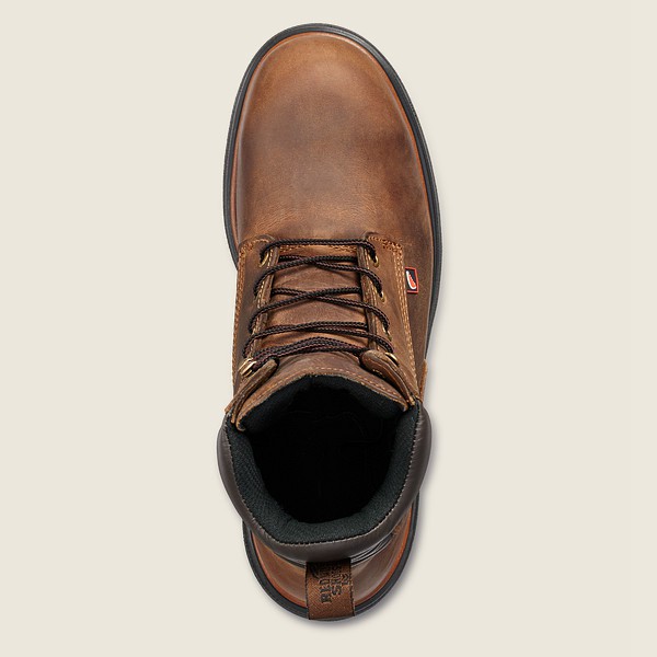 Safety Støvler Herre - Red Wing Dynaforce® - 8-Inch Toe - Brune - JNQTCE-615